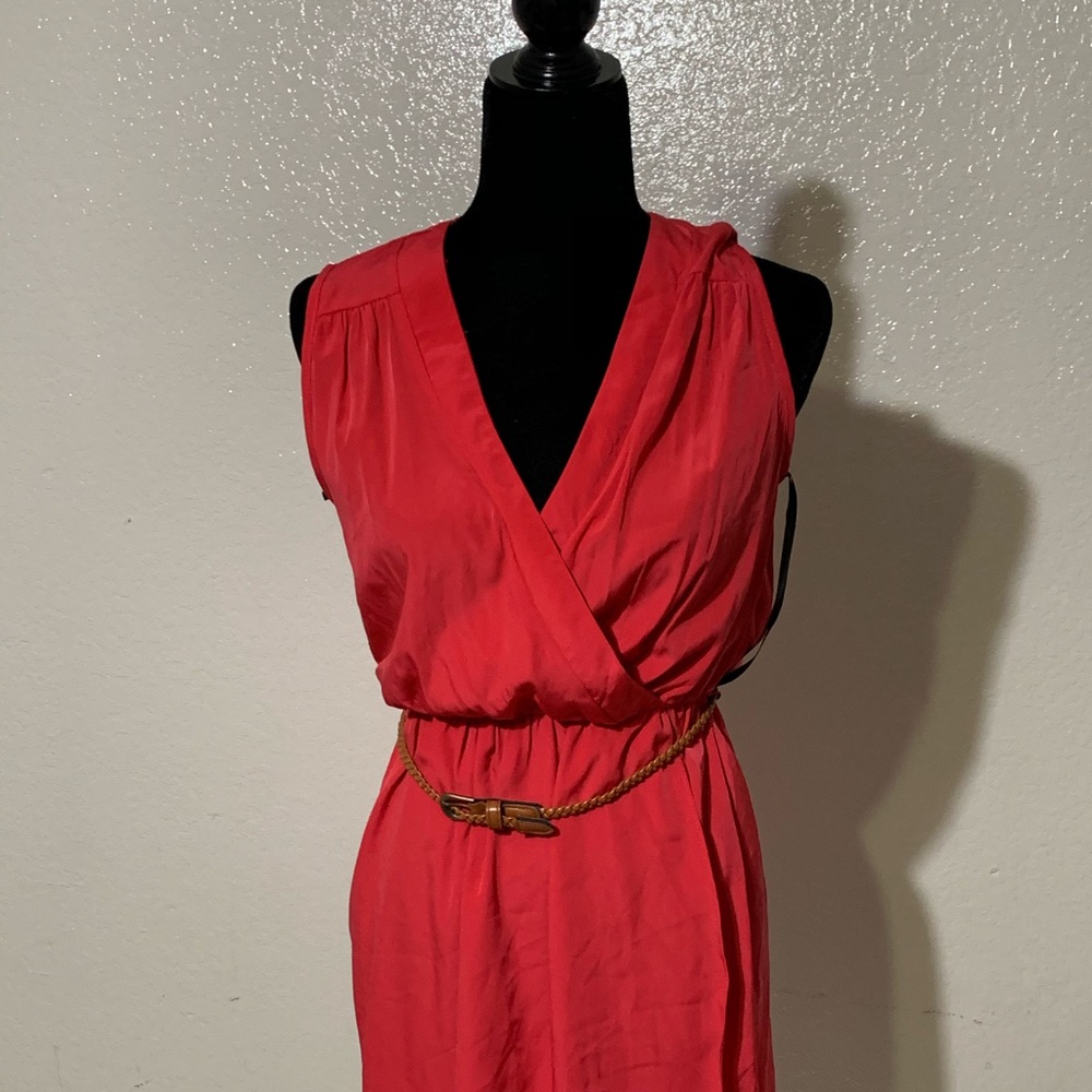 Red dress